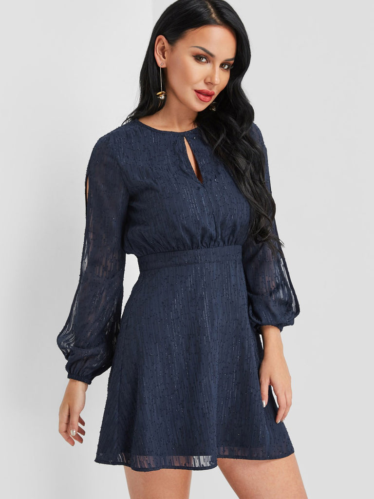 Ladies Navy Sexy Dresses