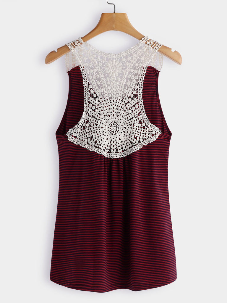 Womens Burgundy Camis