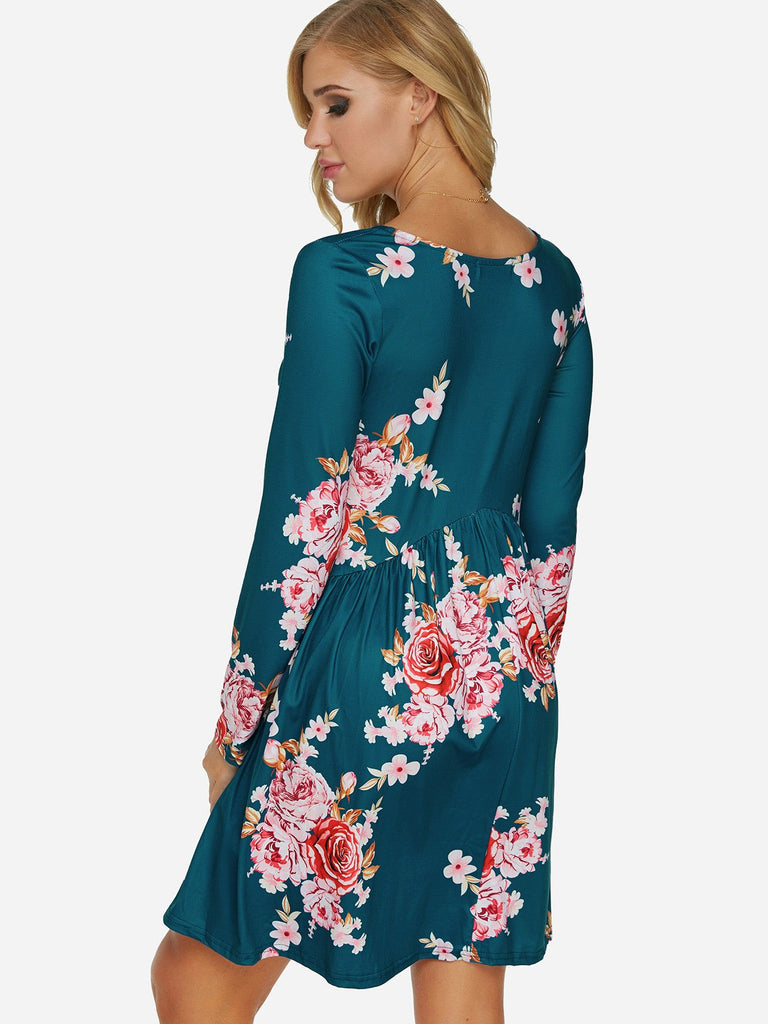 Womens Floral Floral Dresses