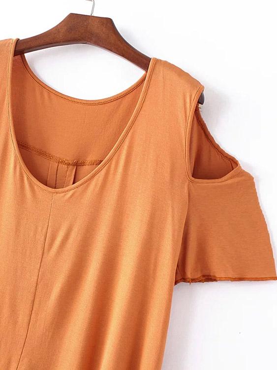 Ladies Tan T-Shirts