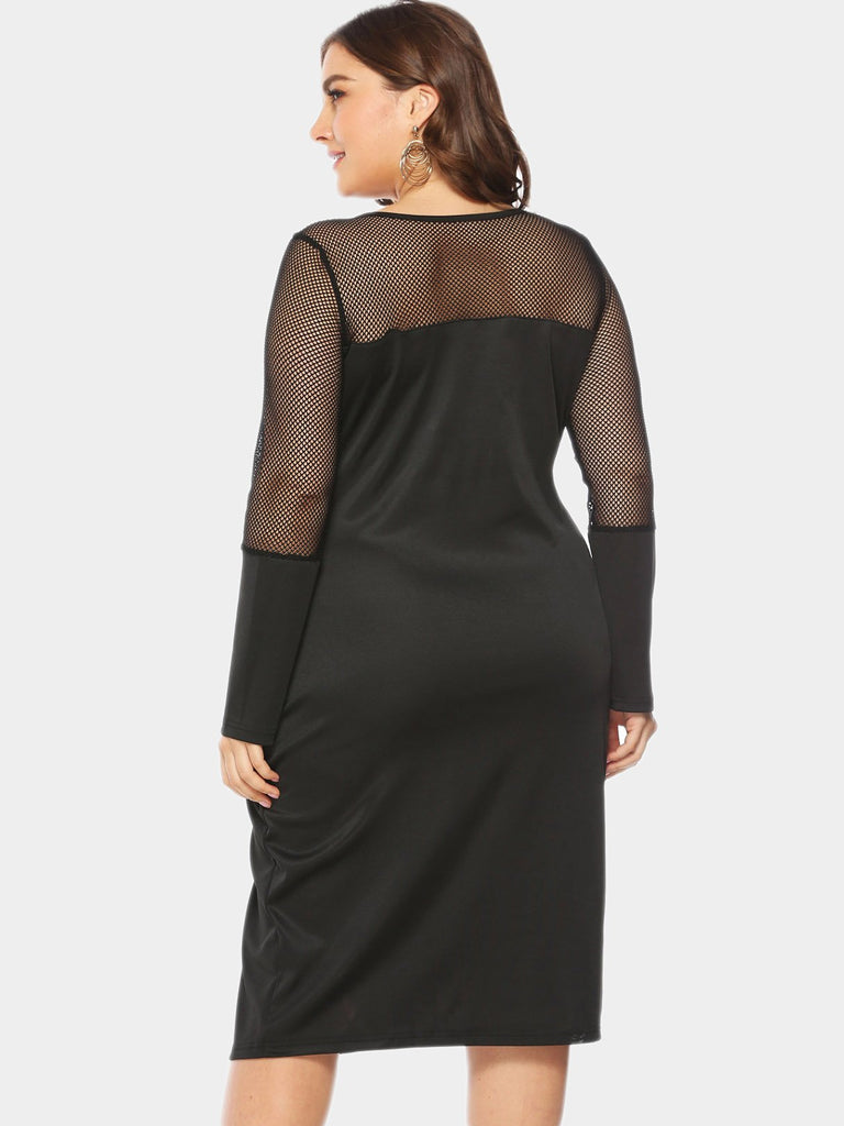 Womens Black Plus Size Dresses