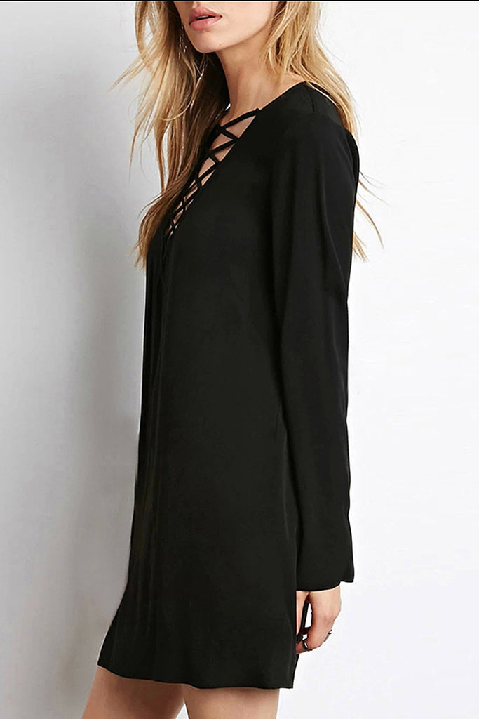 Ladies Black Casual Dresses