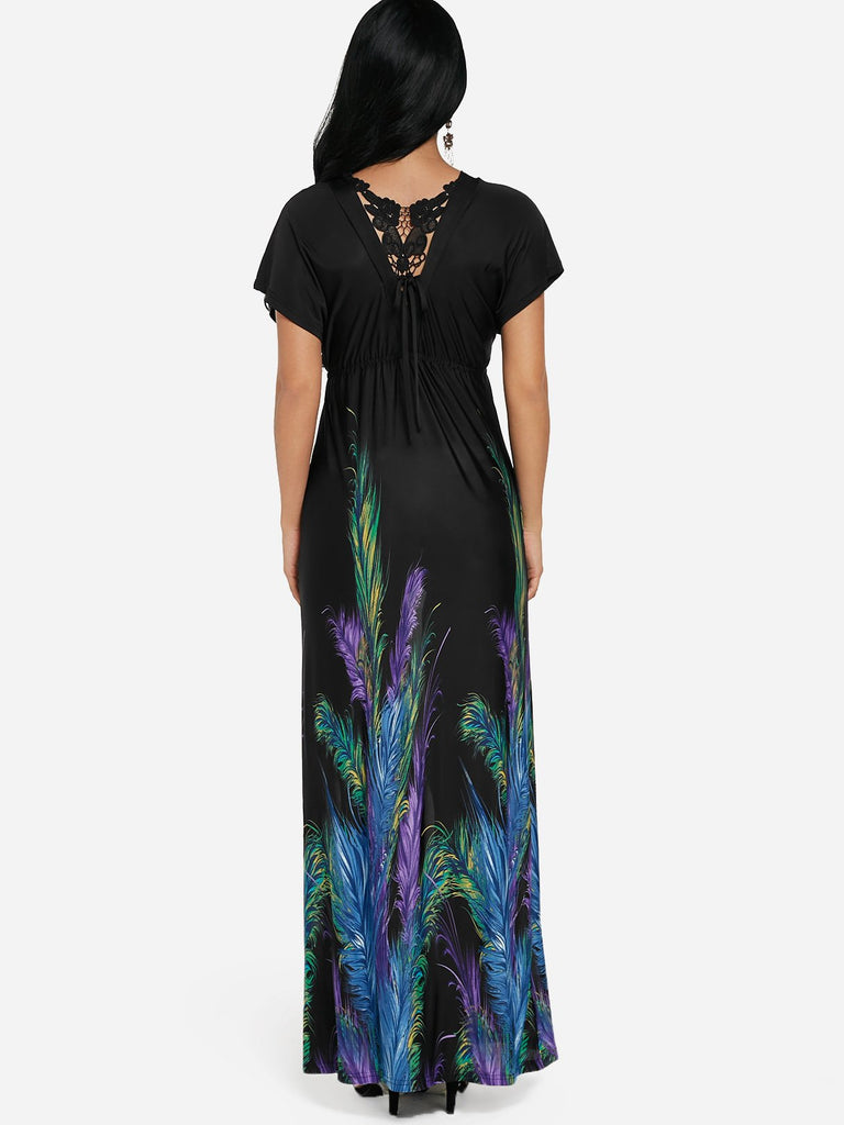 Womens Black Maxi Dresses