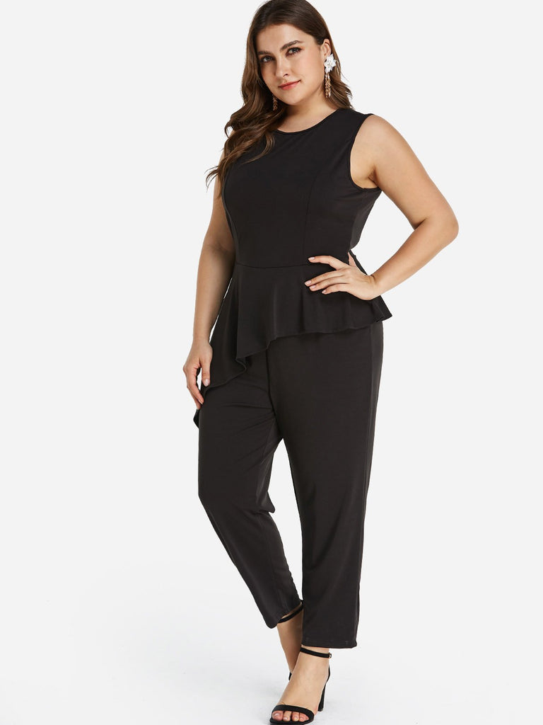 Ladies Sleeveless Plus Size Bottoms