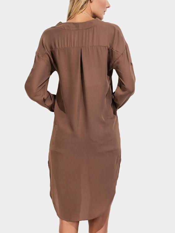 Womens Brown Casual Dresses