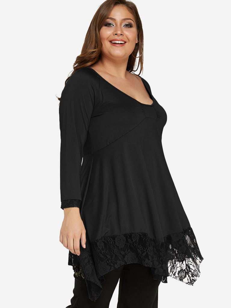 Plus Size Ladies Tops Blouses