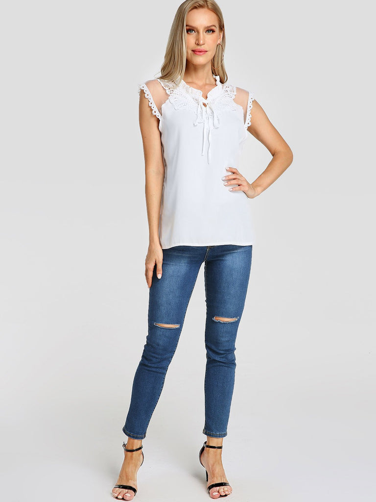 Womens White T-Shirts