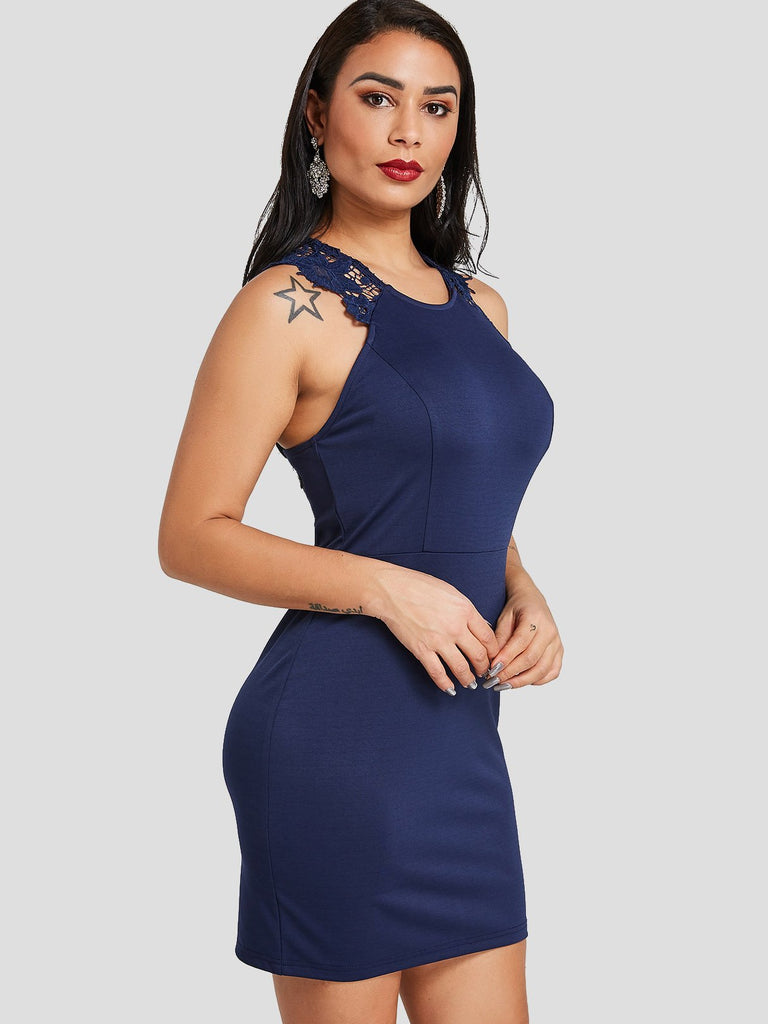 Ladies Sleeveless Sexy Dress