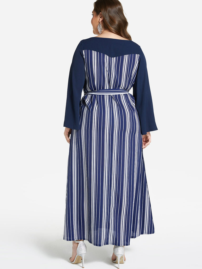 Womens Navy Plus Size Dresses