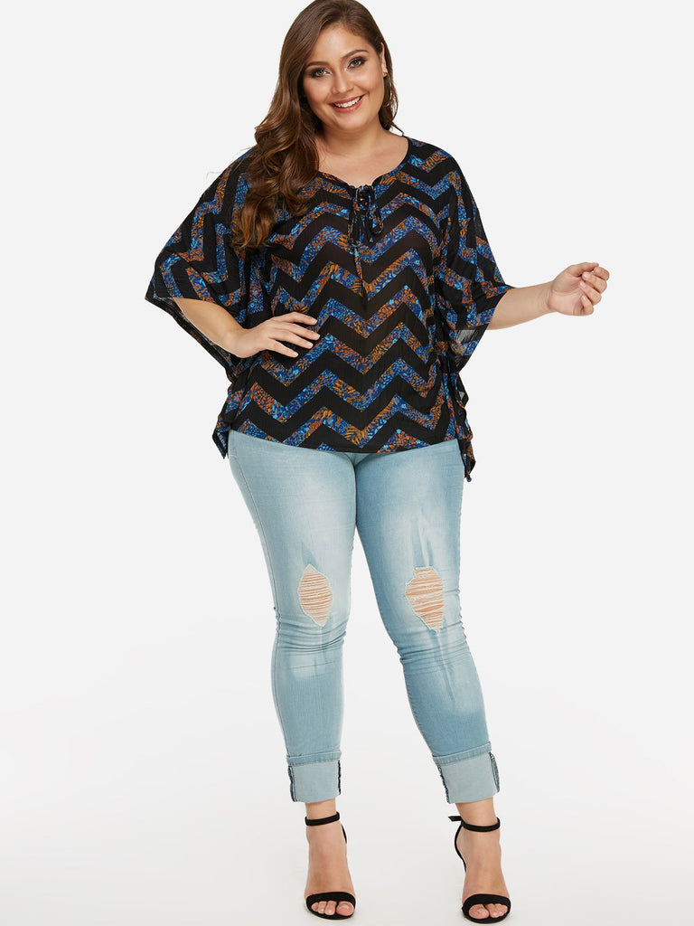 Womens Long Sleeve Plus Size Tops