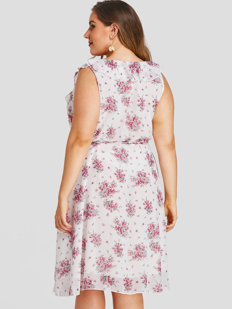 Ladies Sleeveless Plus Size Dresses