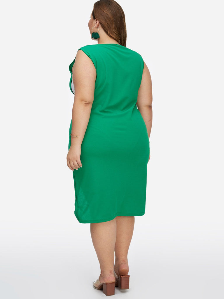 Womens Green Plus Size Dresses