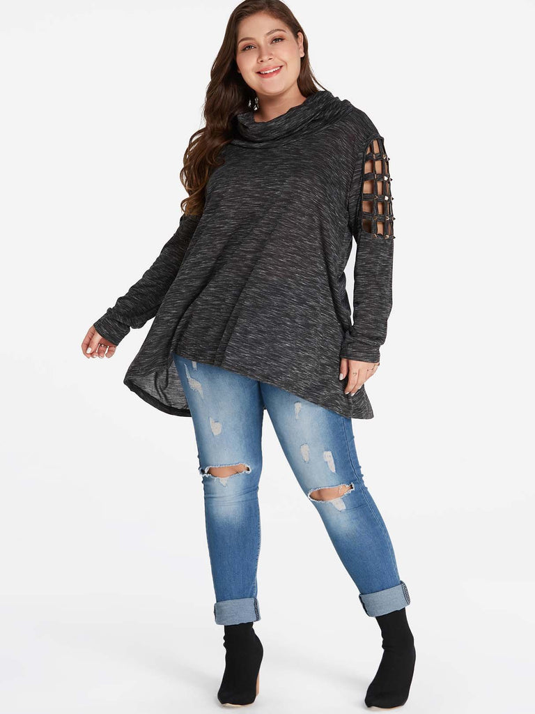 Plus Size Ladies Blous