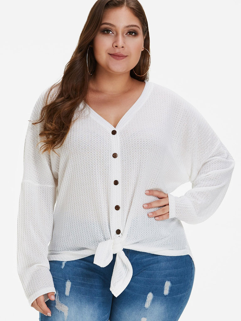 Womens Plus Size Long Tops