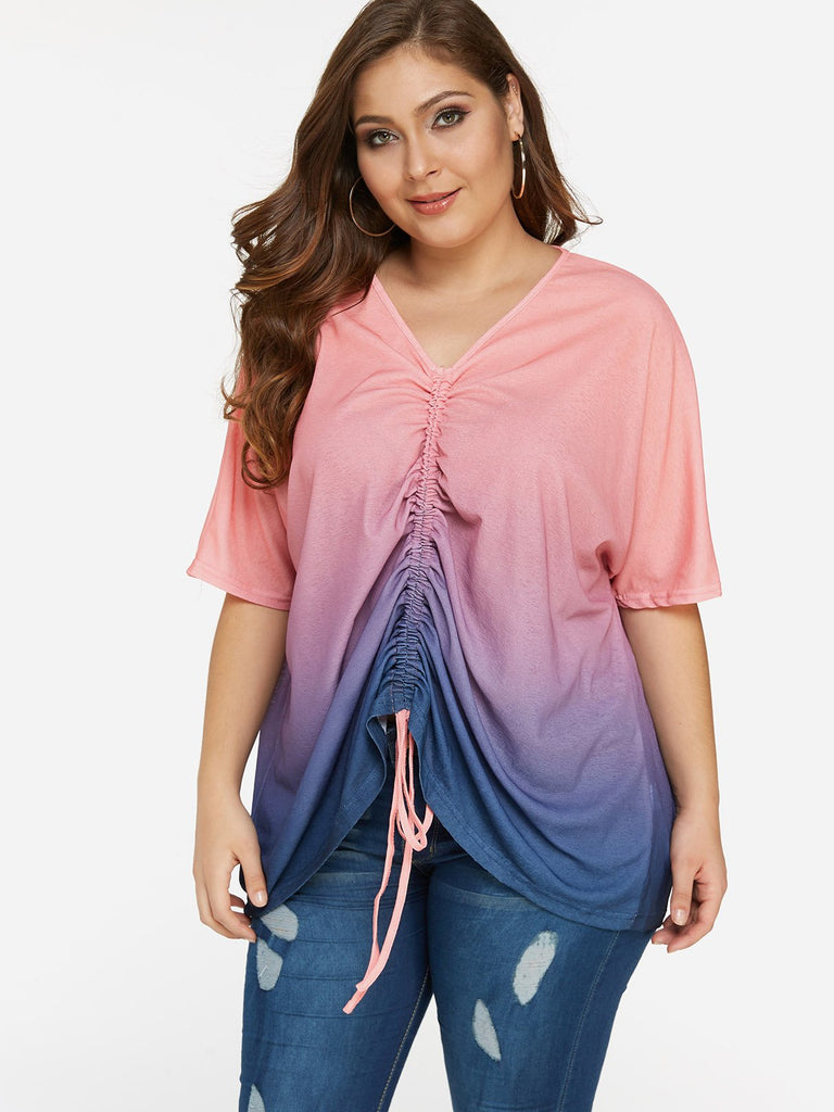 Ladies Multi Plus Size Tops