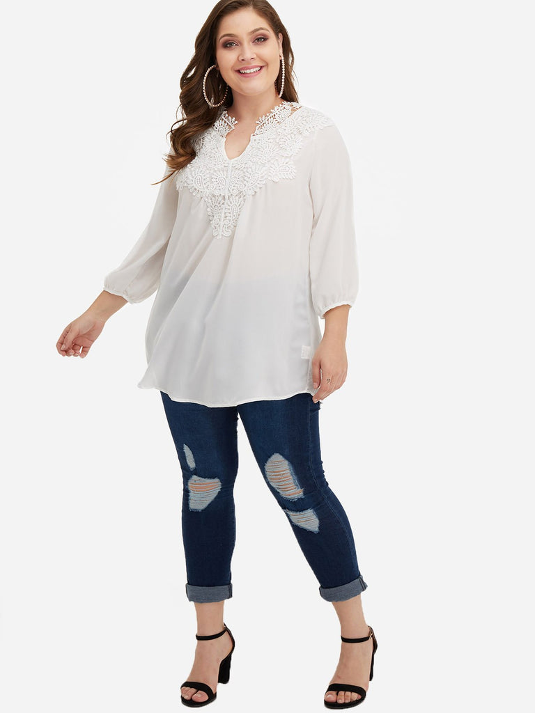 Plus Size Womens Blous