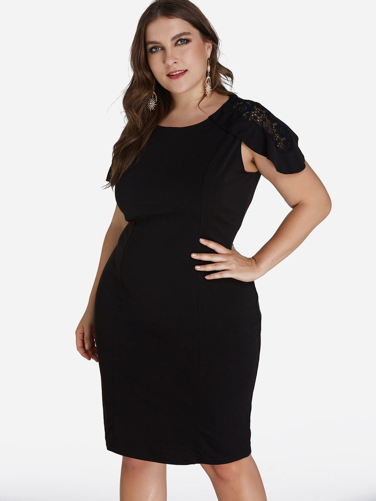 Ladies Black Plus Size Dresses