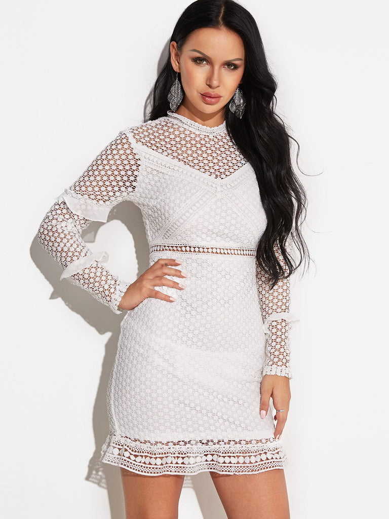 Ladies White Sexy Dresses