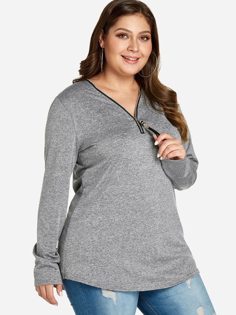 Ladies Plus Size Cotton Blouses