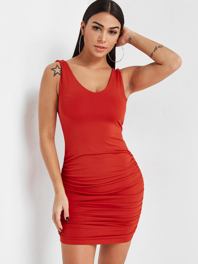 Ladies Sleeveless Sexy Dresses