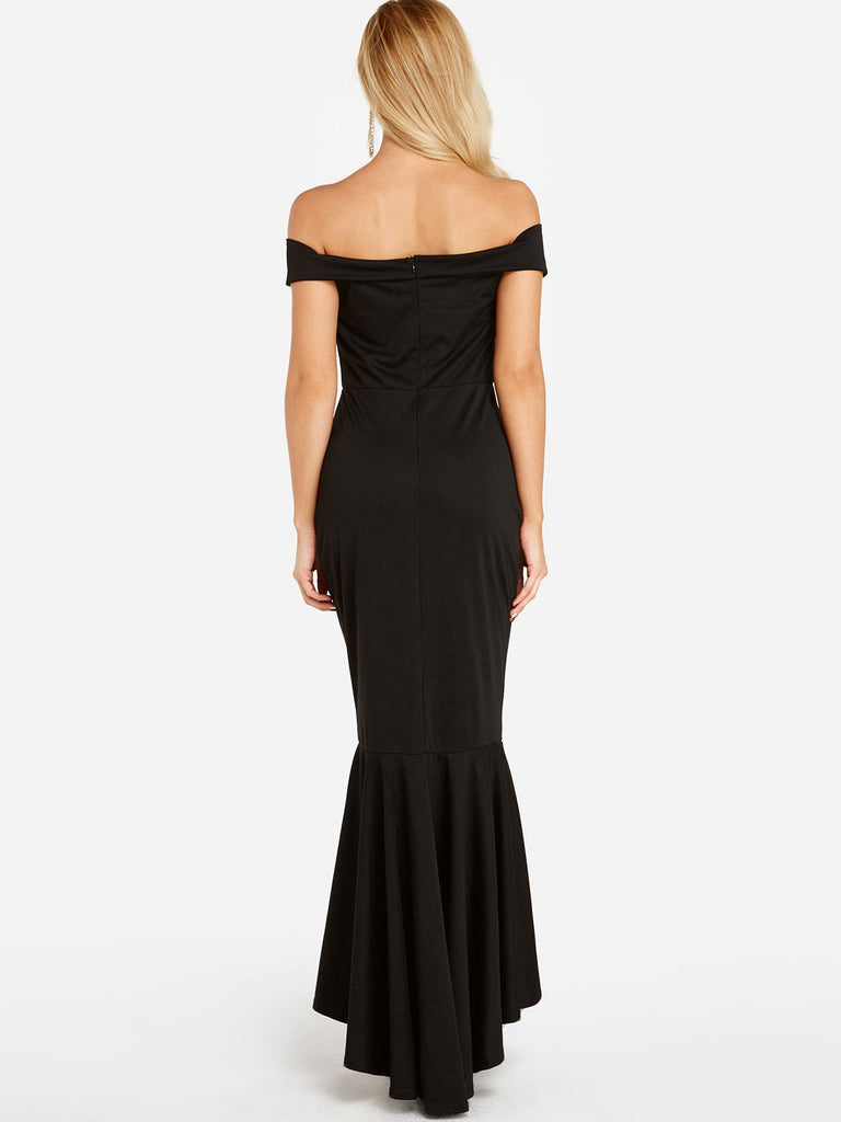 Womens Black Maxi Dresses