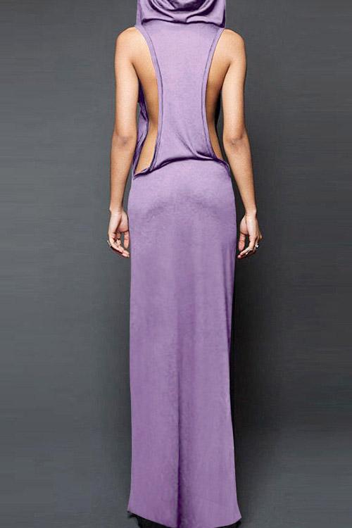 Womens Purple Maxi Dresses