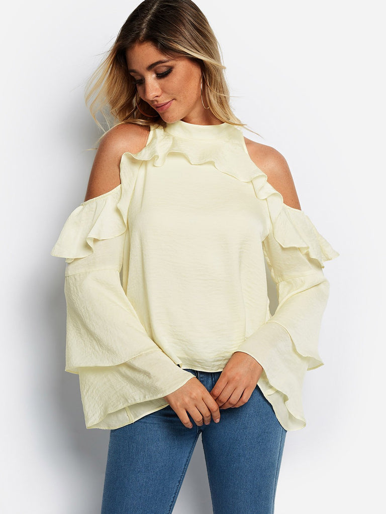 Ladies Long Sleeve Blouses