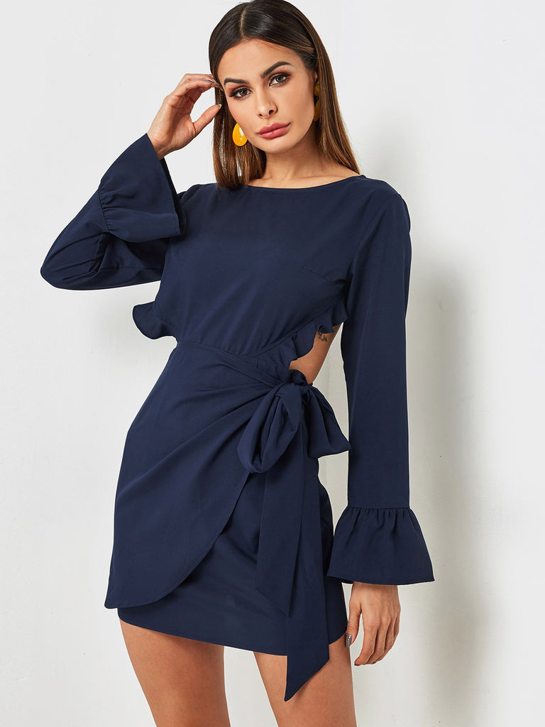 Ladies Long Sleeve Sexy Dresses