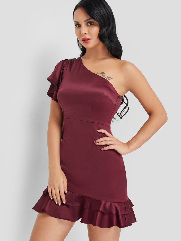 Ladies Short Sleeve Sexy Dresses