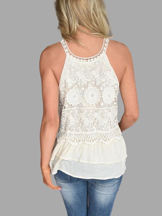 Womens White Camis