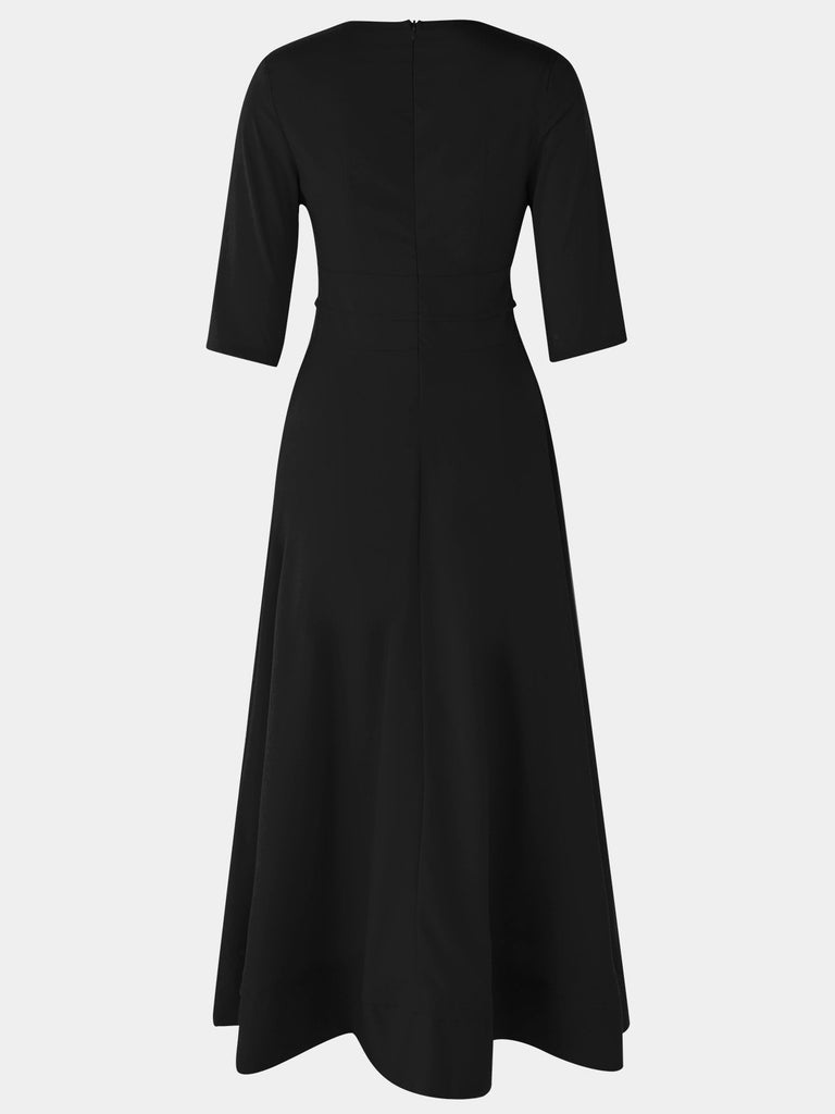 Long Black Shirt Dress Uk