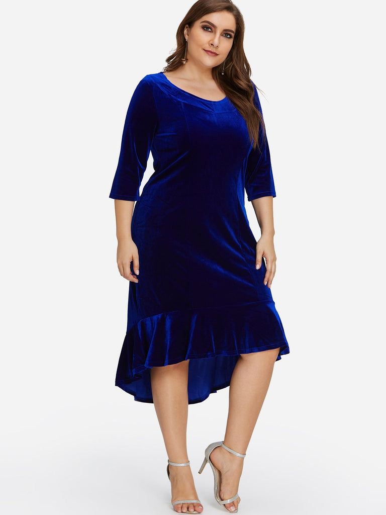 Womens Green Plus Size Dresses