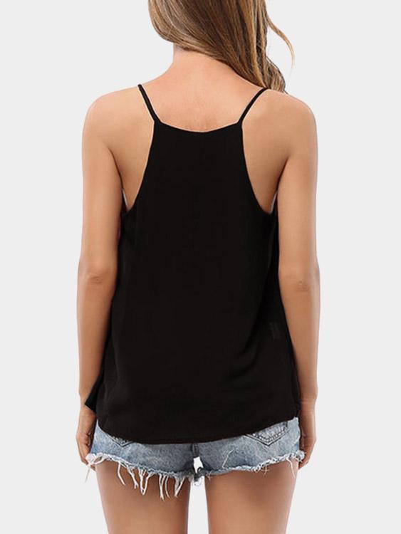 Womens Black Camis