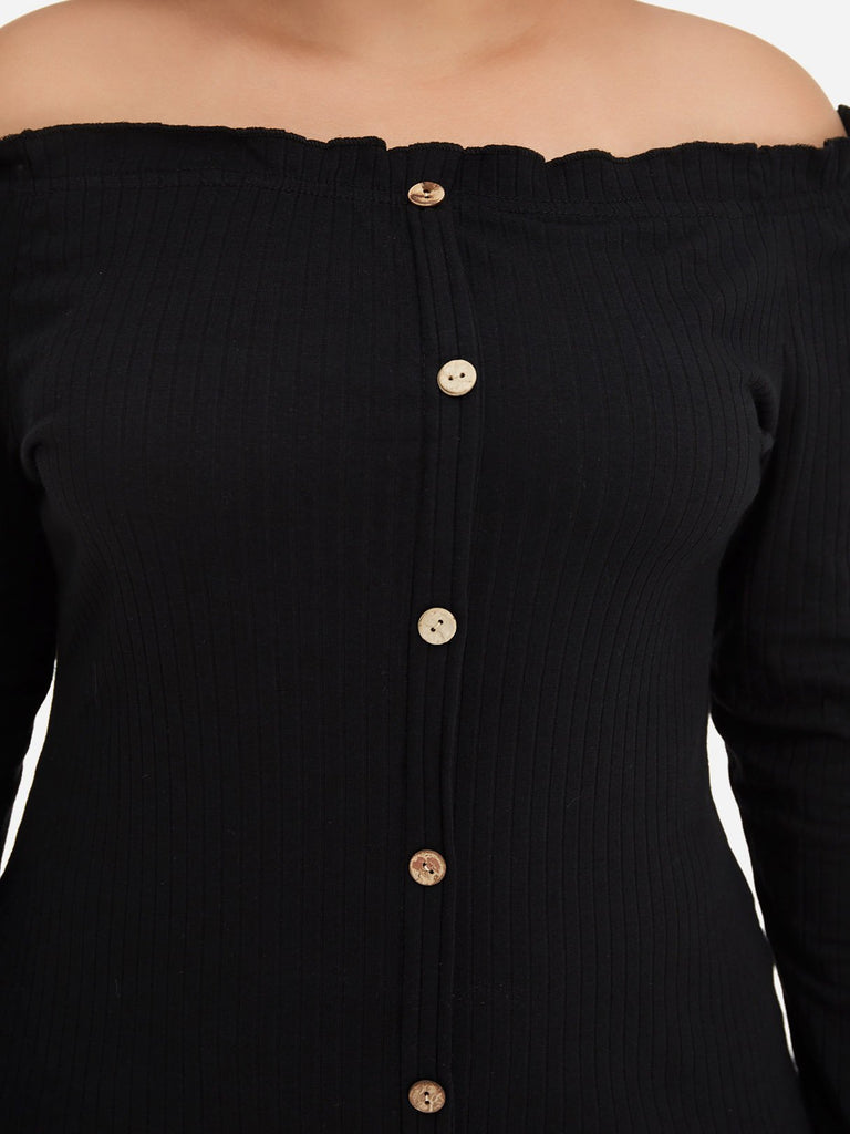 Womens Long Sleeve Plus Size Dress