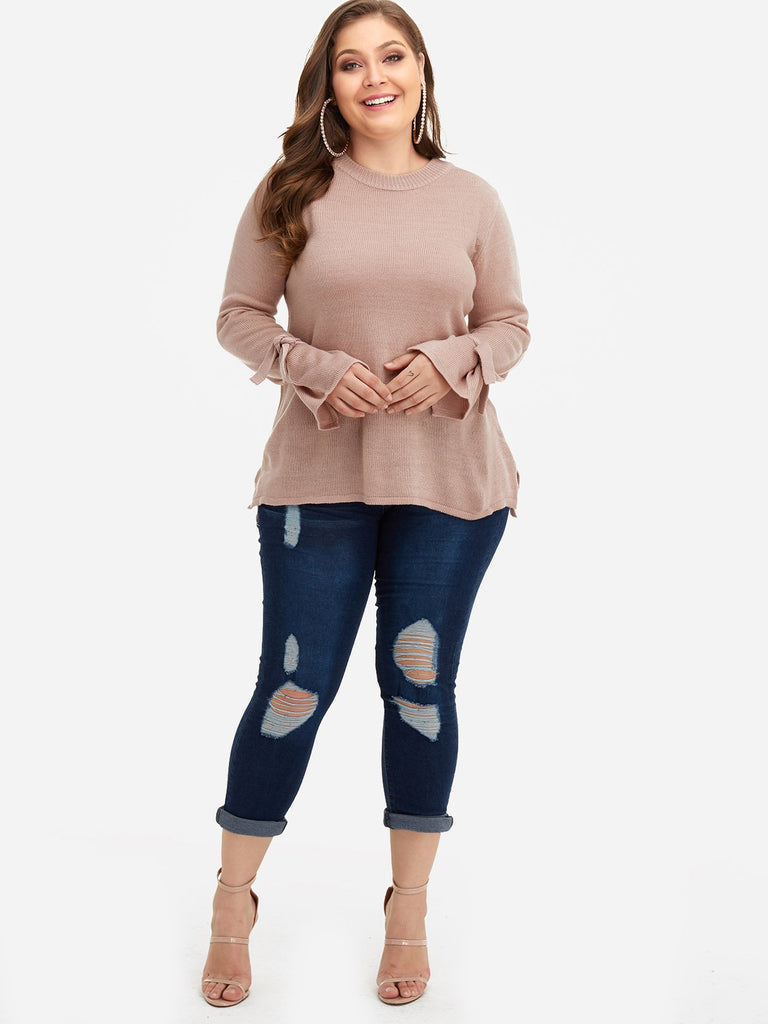 Womens Blue Plus Size Tops