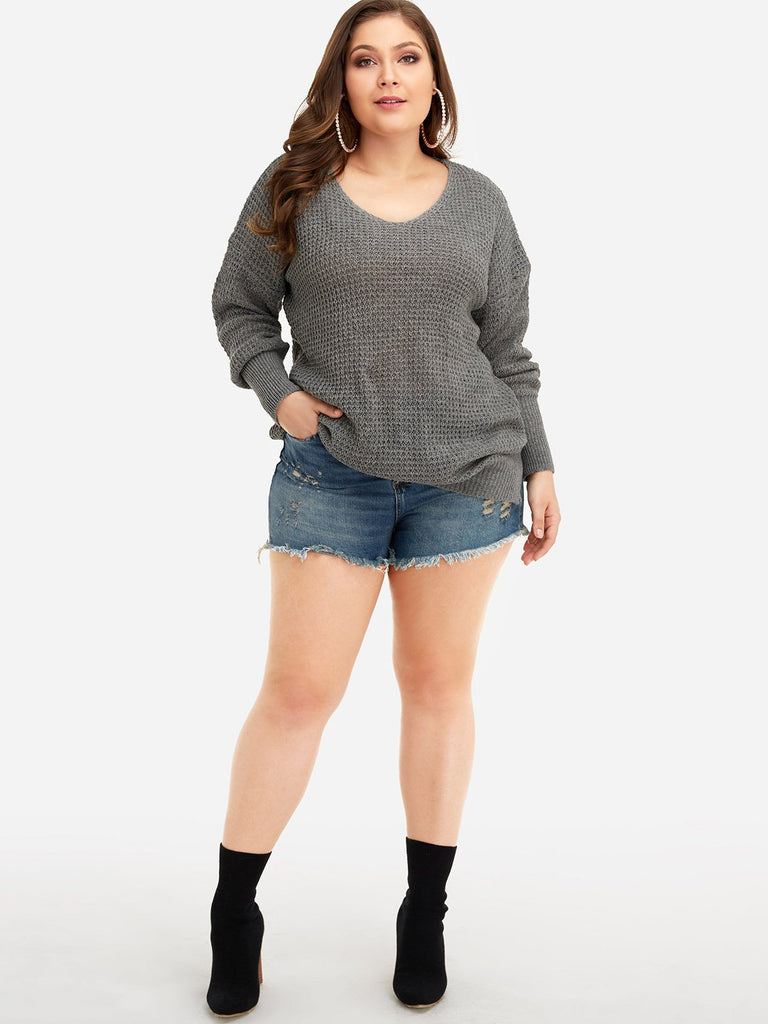 Womens Black Plus Size Tops