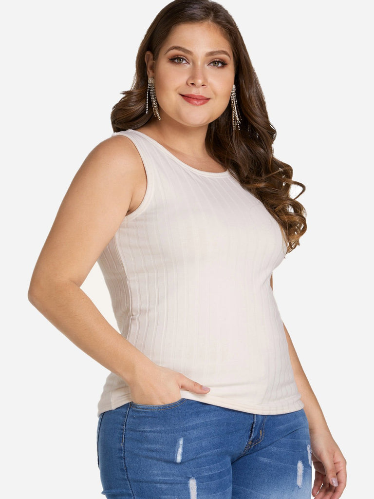 Ladies Plus Size White Blouses