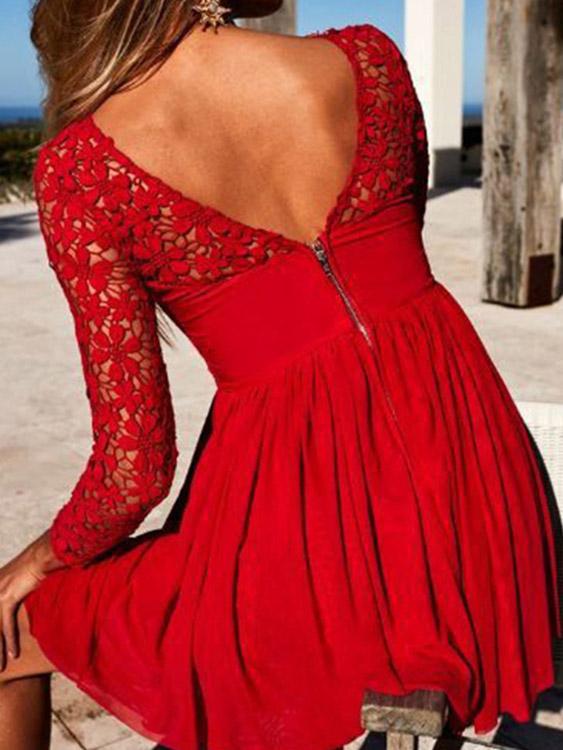 Womens Red Sexy Dresses