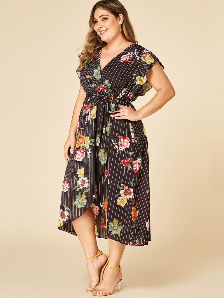 Ladies Black Plus Size Dresses