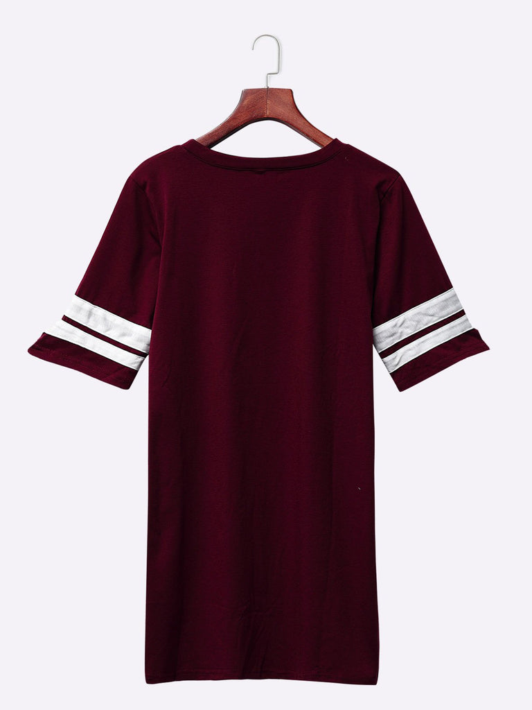 Ladies Short Sleeve Casual Dresses