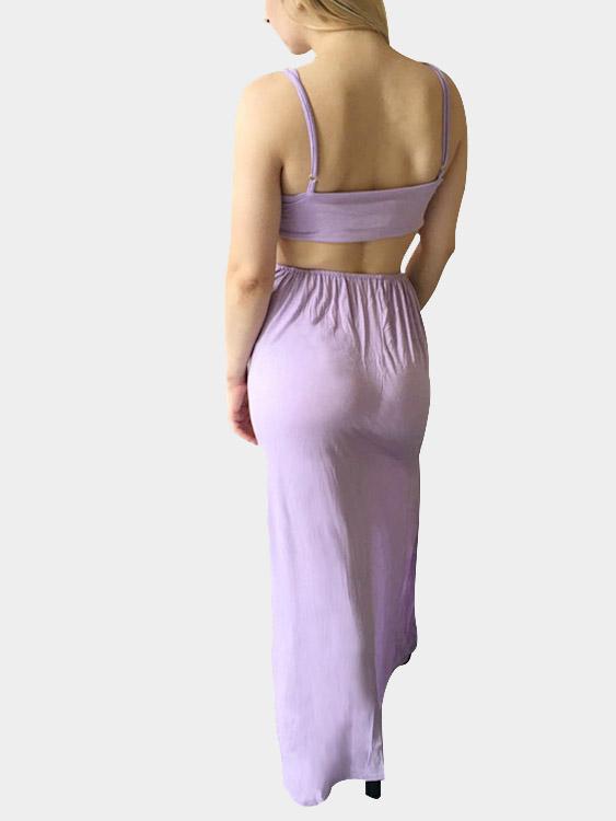 Womens Purple Maxi Dresses