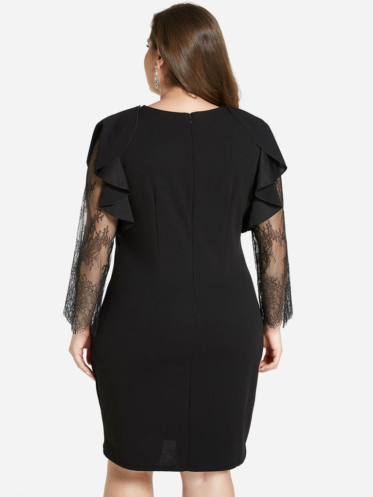 Womens Black Plus Size Dresses