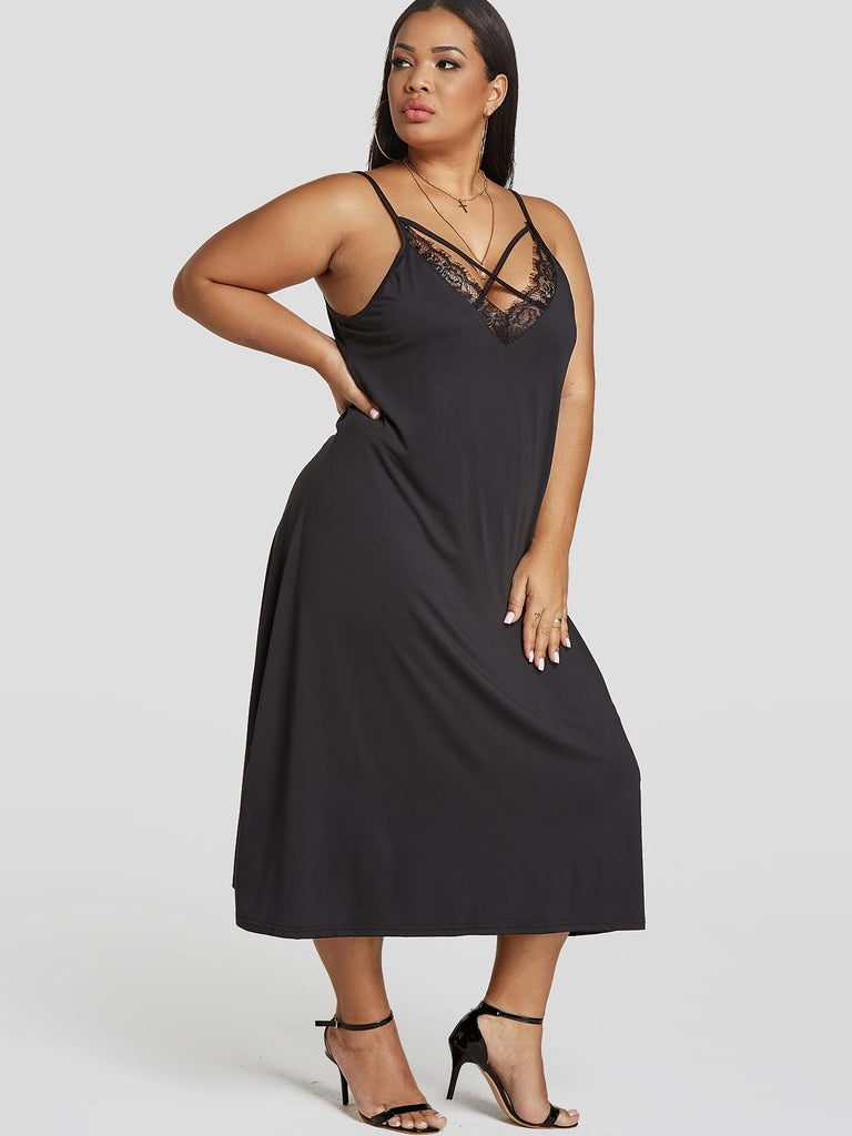 Womens Black Plus Size Dresses