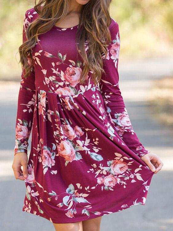 Ladies Long Sleeve Dress