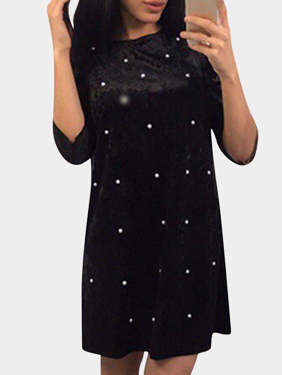 Womens Black Casual Dresses