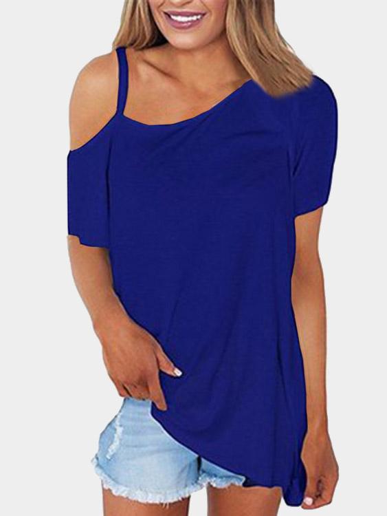 Ladies Blue T-Shirts