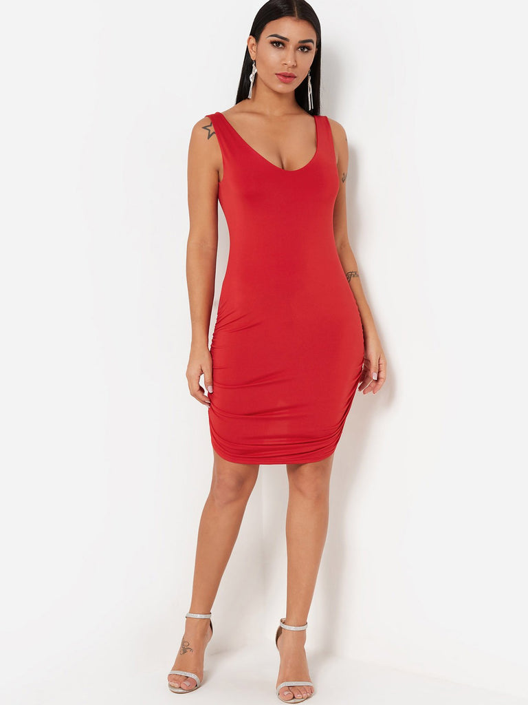 Womens Sleeveless Dress