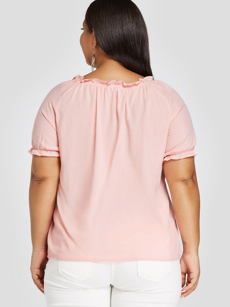 Ladies Off The Shoulder Plus Size Tops