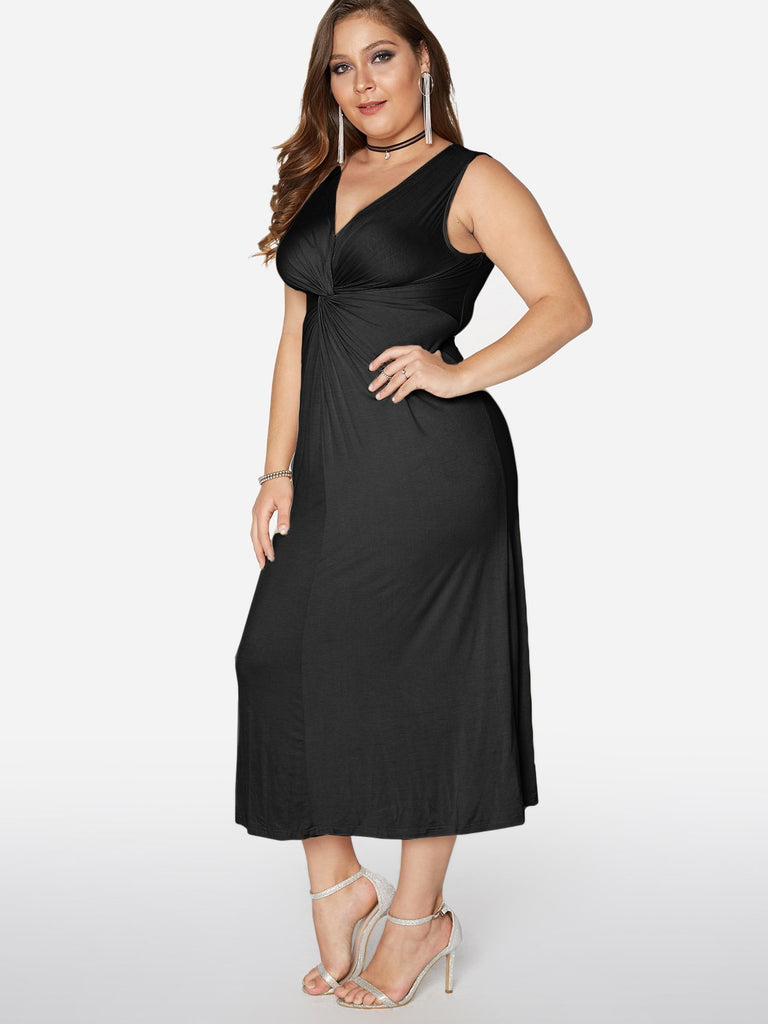 Ladies Black Plus Size Dresses