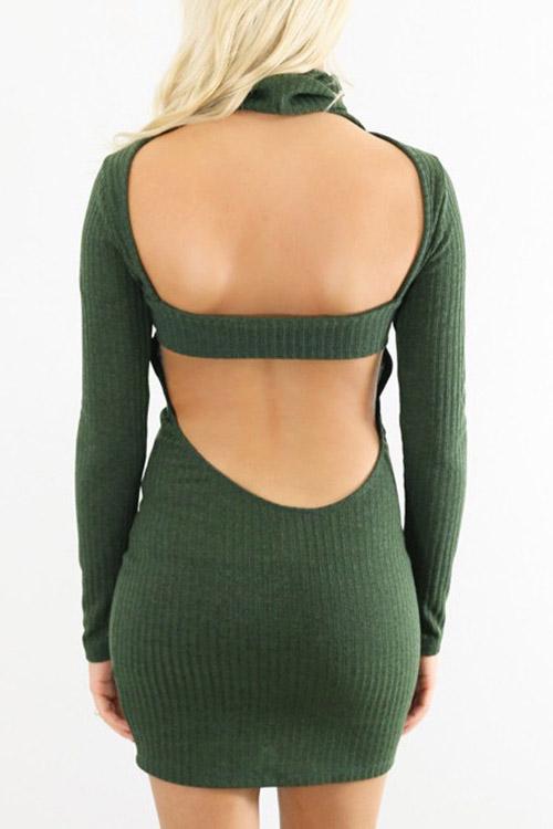 Womens Green Casual Dresses